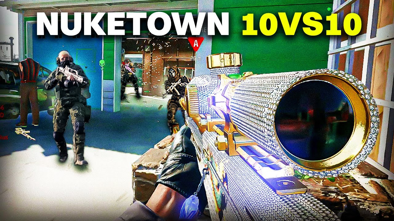 JE DÉTRUIS TOUT LE MONDE DANS CE MODE DE JEU (Nuketown Chaos BO6)