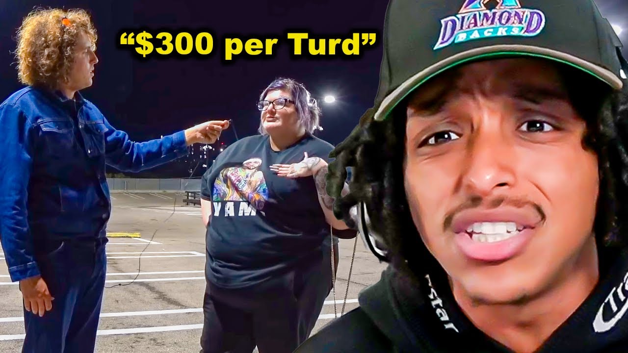 she gets paid to SH*T on people...