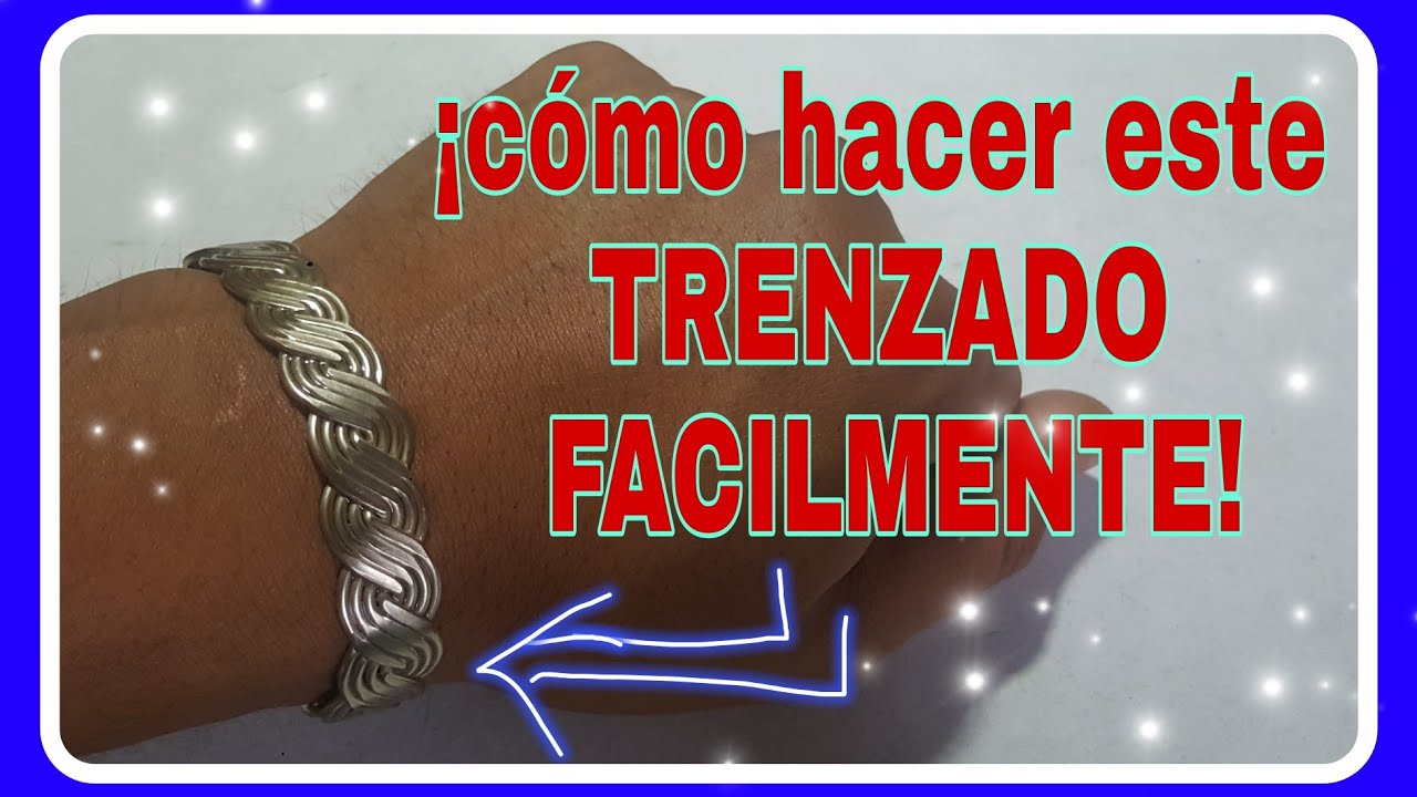 TRENZA de alambre| cómo hacer una trenza sencilla de alambre| tutorial de alambrismo. parte 1