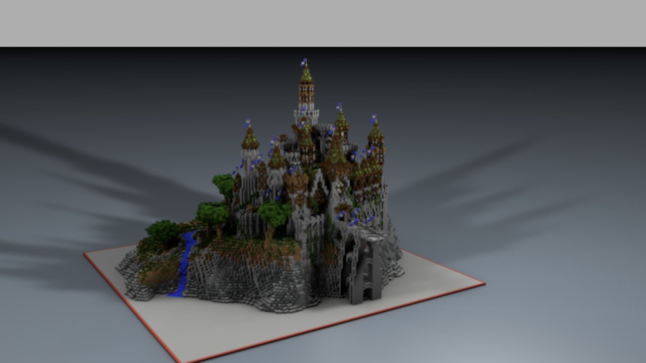 [Minecraft Timelapse] Epische Mittelalter Burg by DerkleineZwerg / ValaronGraubart