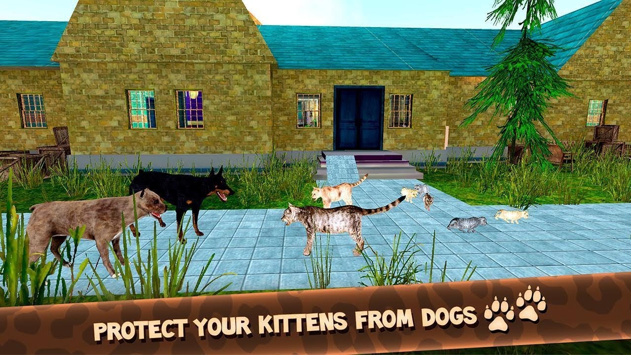 🐈Home Animal Cat Simulator Cute Kitty Survival 3D-By My Pocket Animals Studio-Android