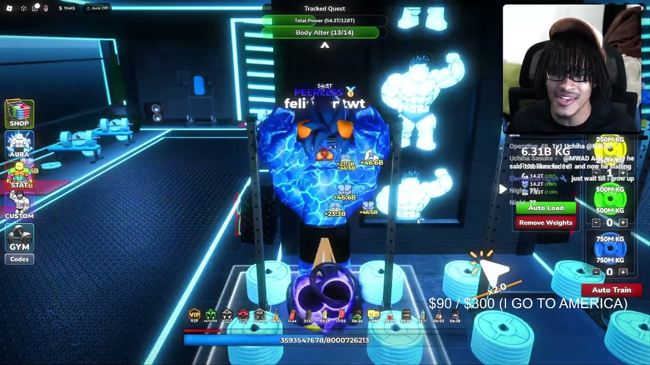 Full MWAD Stream - Roblox Track And Field +Gym League (22/06/24)