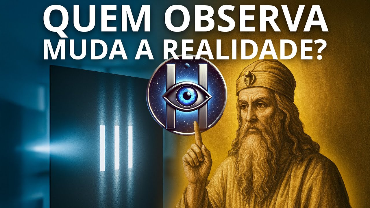 A LEI DO MENTALISMO foi COMPROVADA: O Universo É Mental (Dupla Fenda)