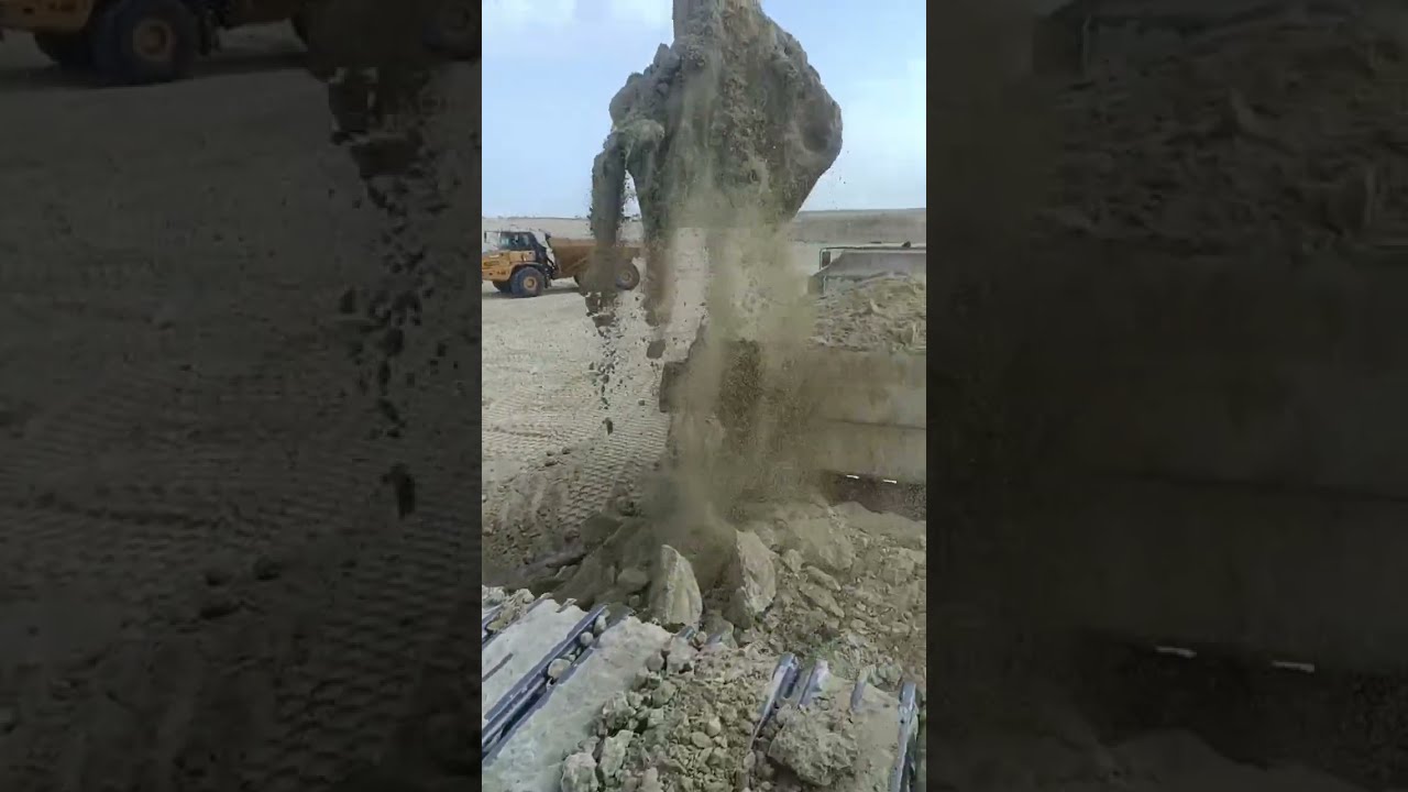 excavator operator is live
