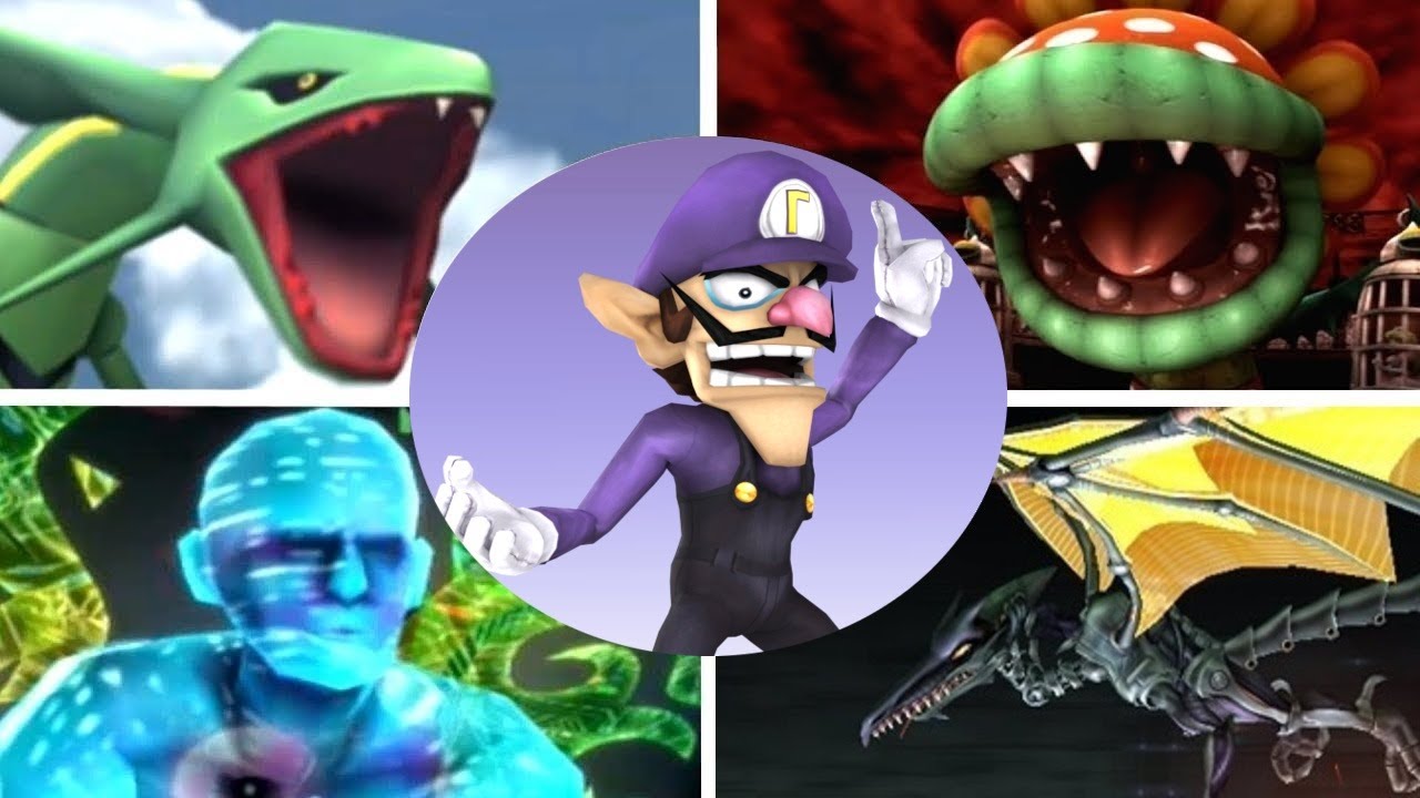 Waluigi vs All Bosses (Project M)