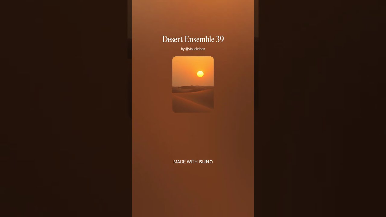 Desert Ensemble 39 | Arabic Chillout Instrumental with Nay, Oud, Qanun Chillout Beat for Night Drive
