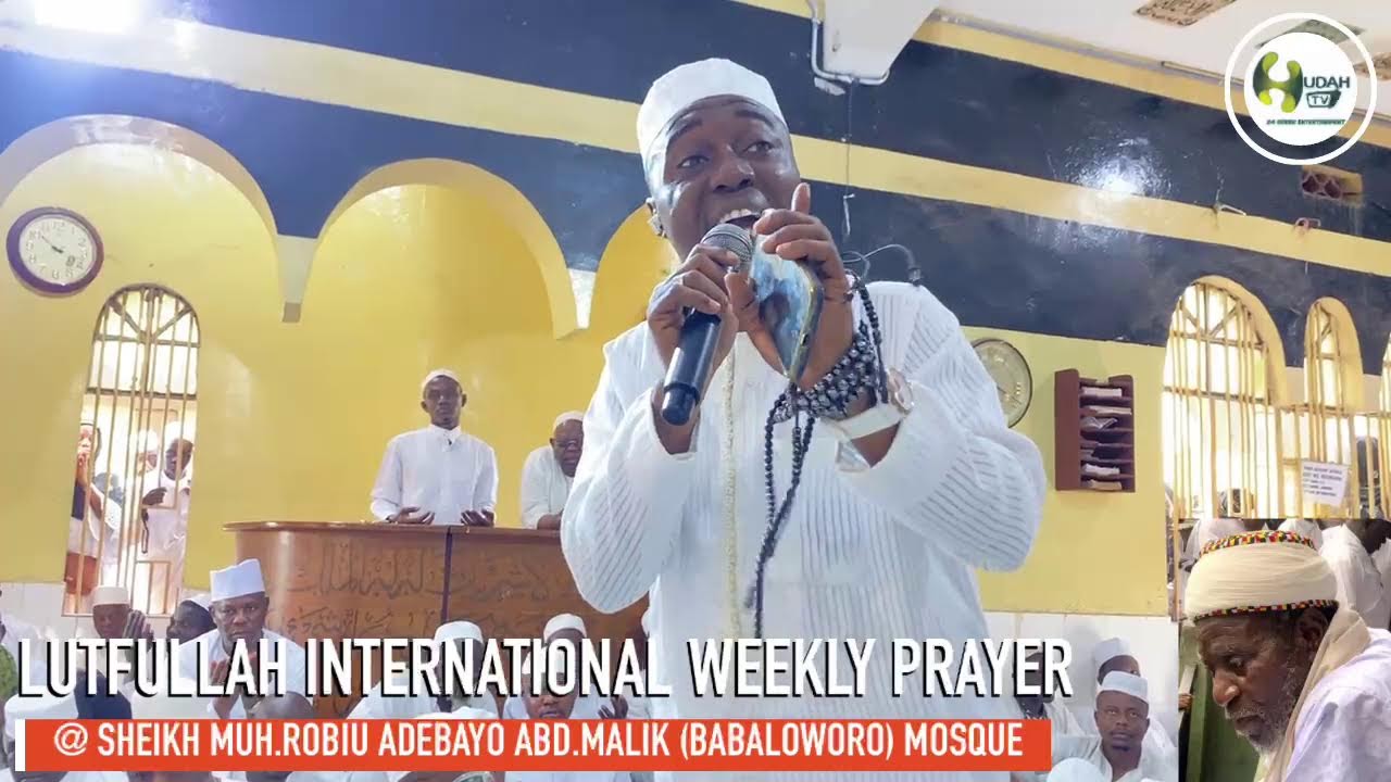 LUTFULLAH INTERNATIONAL WEEKLY PRAYER LIVE