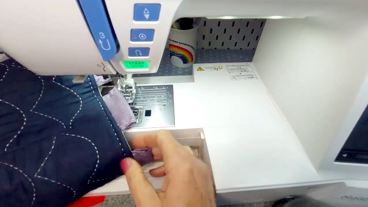 Janome Stitch Club UK - Hand-look Quilt Stitch