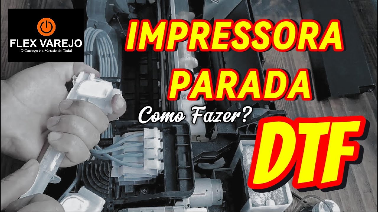 Como Evitar Falhas nas Impressões de DTF/ Tutorial Passo a Passo Epson L800/L805 A4