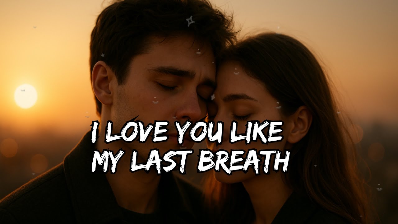 I Love You Like My Last Breath – Emotional Cinematic Love Song (Official Lyrics Video)