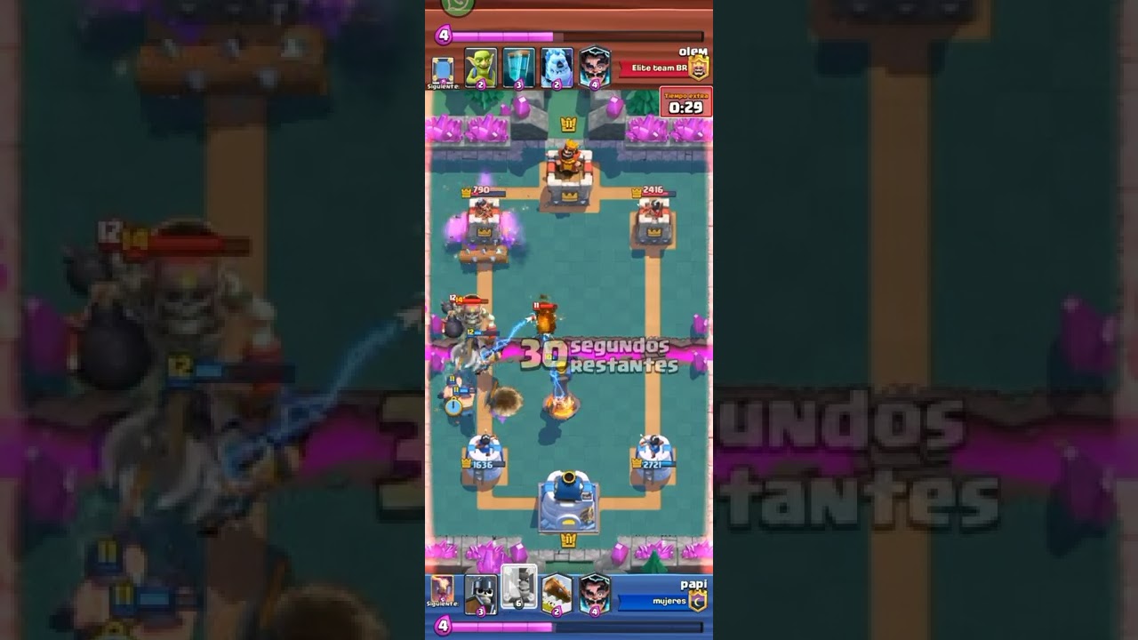 clas royale #royal  #clashroyale  #partidaepica