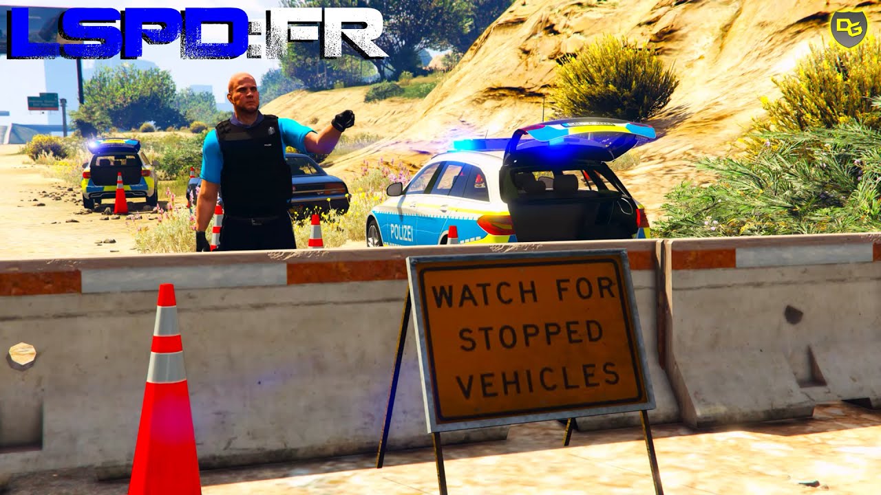 GTA 5 LSPD:FR #082 - EINREISEKONTROLLEN - Deutsch - Grand Theft Auto 5 LSPD First Response
