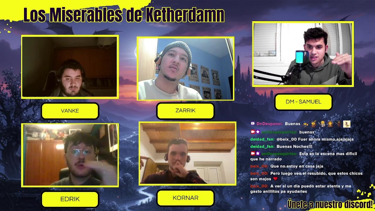 Los Miserables de Ketherdamn - d&d 5e - El Mundo de Aelyndar