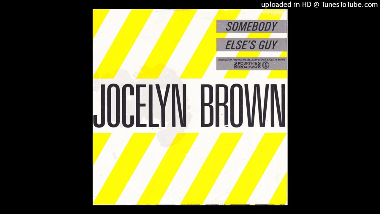 Jocelyn Brown - Somebody Else´s Guy [1984] [magnums extended mix]