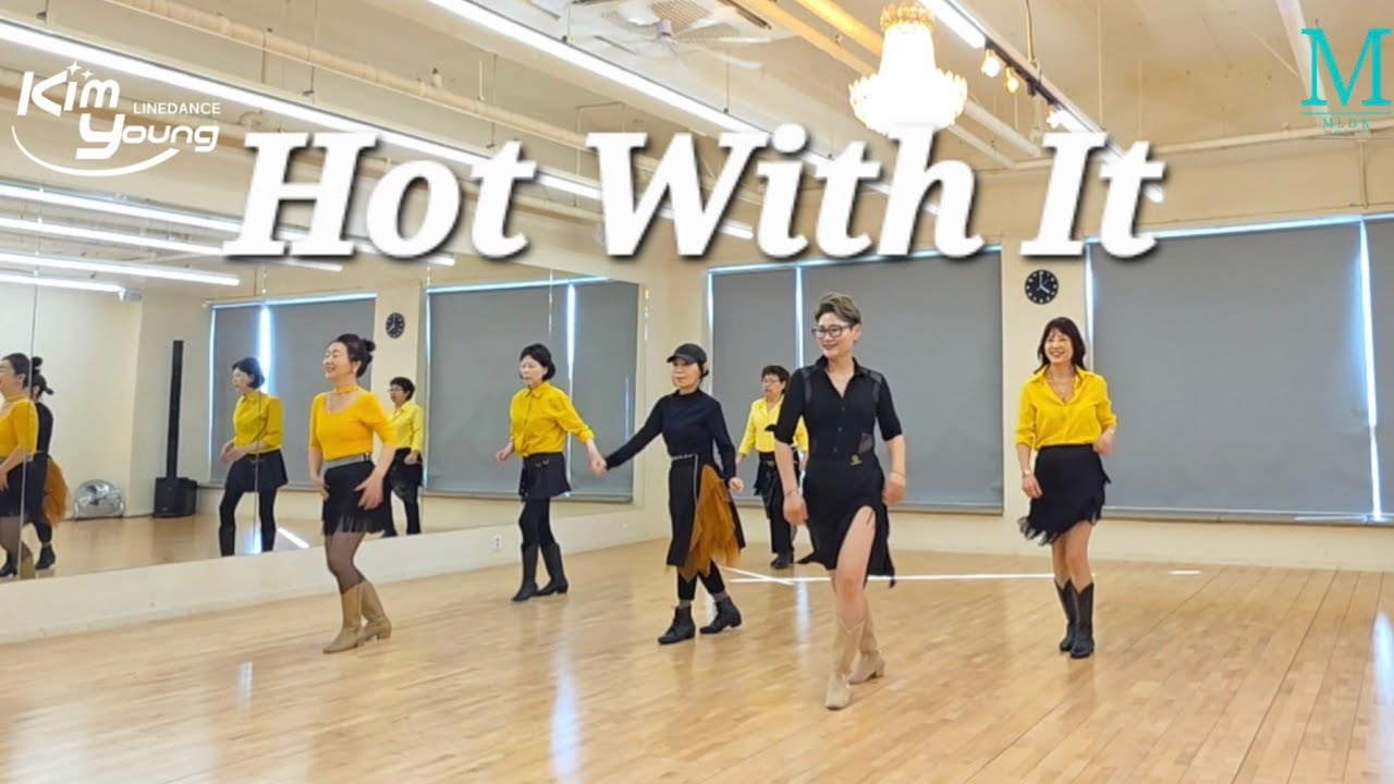 Hot with it linedance |김영라인댄스 |kimyounglinedance |파주운정라인댄스 |운정역1번출구 