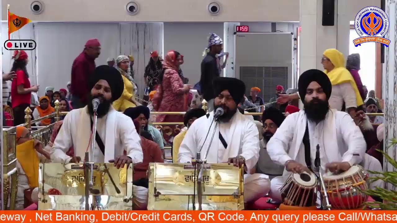 08/03/2026 Official DSGMC | Gurbani Kirtan |  Live Gurdwara Bangla Sahib