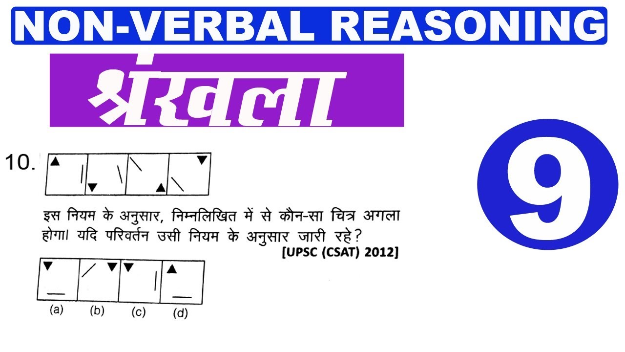 श्रंखला |Series Test | Non verbal Reasoning | Part 9 |  aksuccess