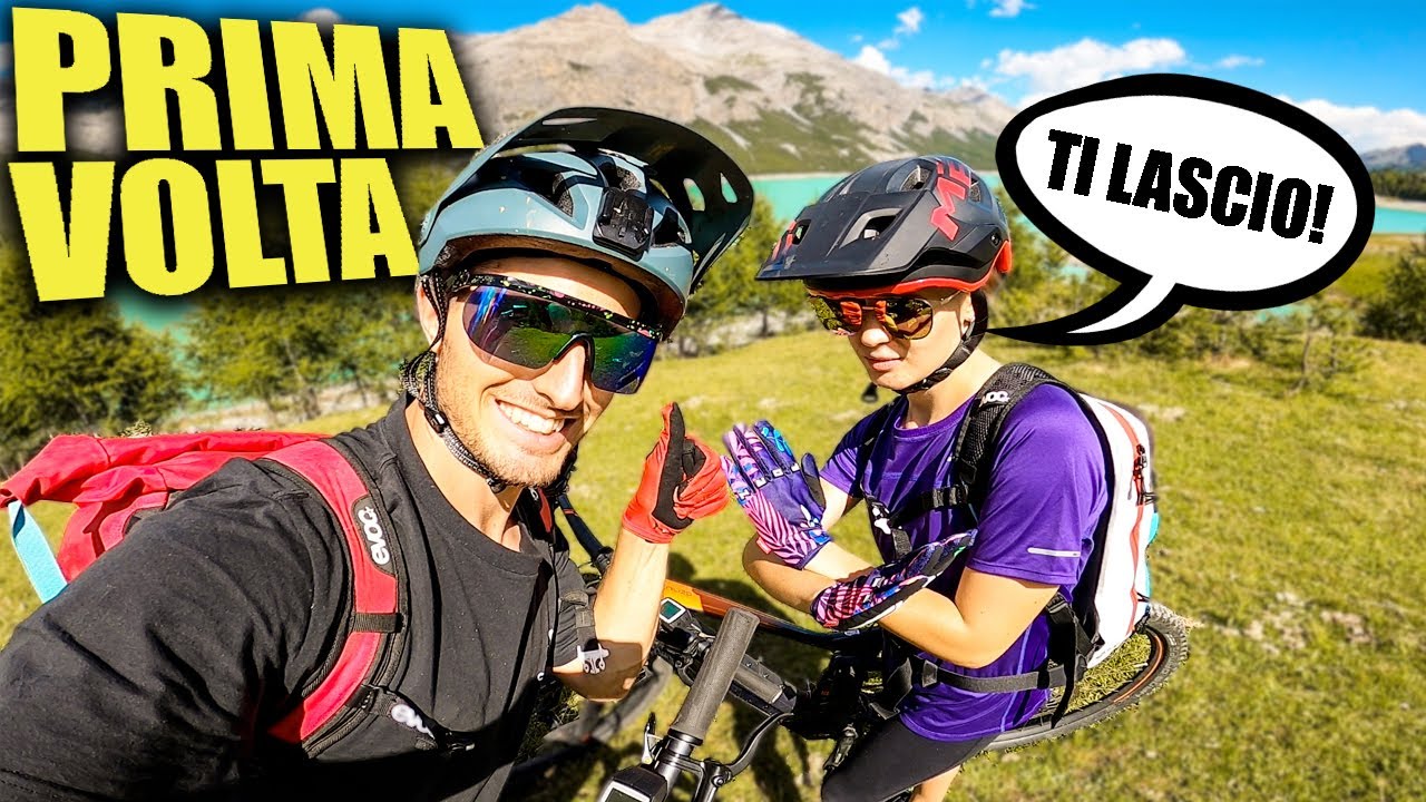 PRIMA VOLTA IN E-BIKE CON LA MIA RAGAZZA!