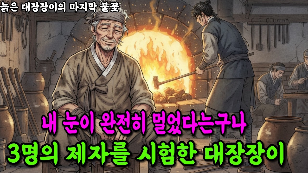 20260312 눈먼 스승의 거짓말, 3명의 제자를 흔들다  | 야담 | 옛날이야기 | 오디오북 | 야담옛날옛적에 | 사극