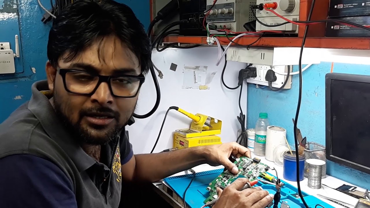Hp Pavillion 15 Series Laptop Repairing, Auto Restart Problem, Short Circuit Problem.