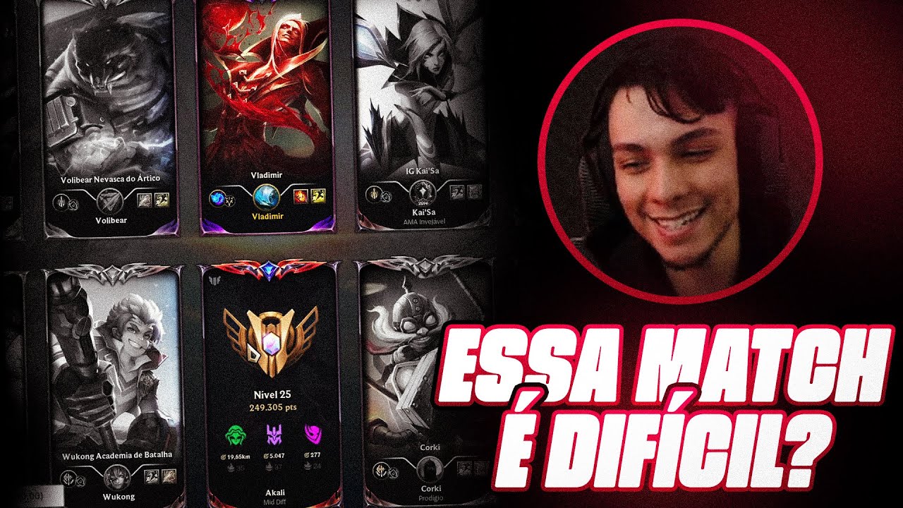 TILTEI OS MANITOS DO LAS!  VLADIMIR VS AKALI