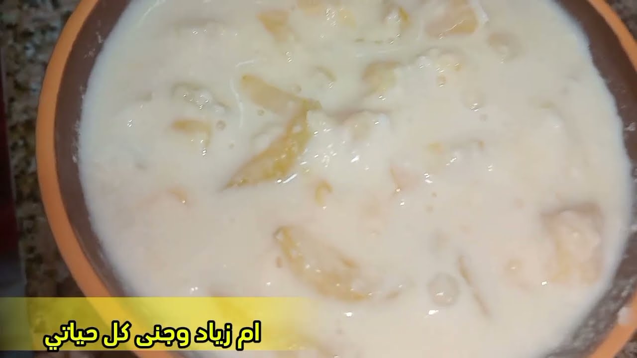 طريقه عمل الكوسه باللبن اكله خفيفه ولذيذه جدا فى الشتاء 