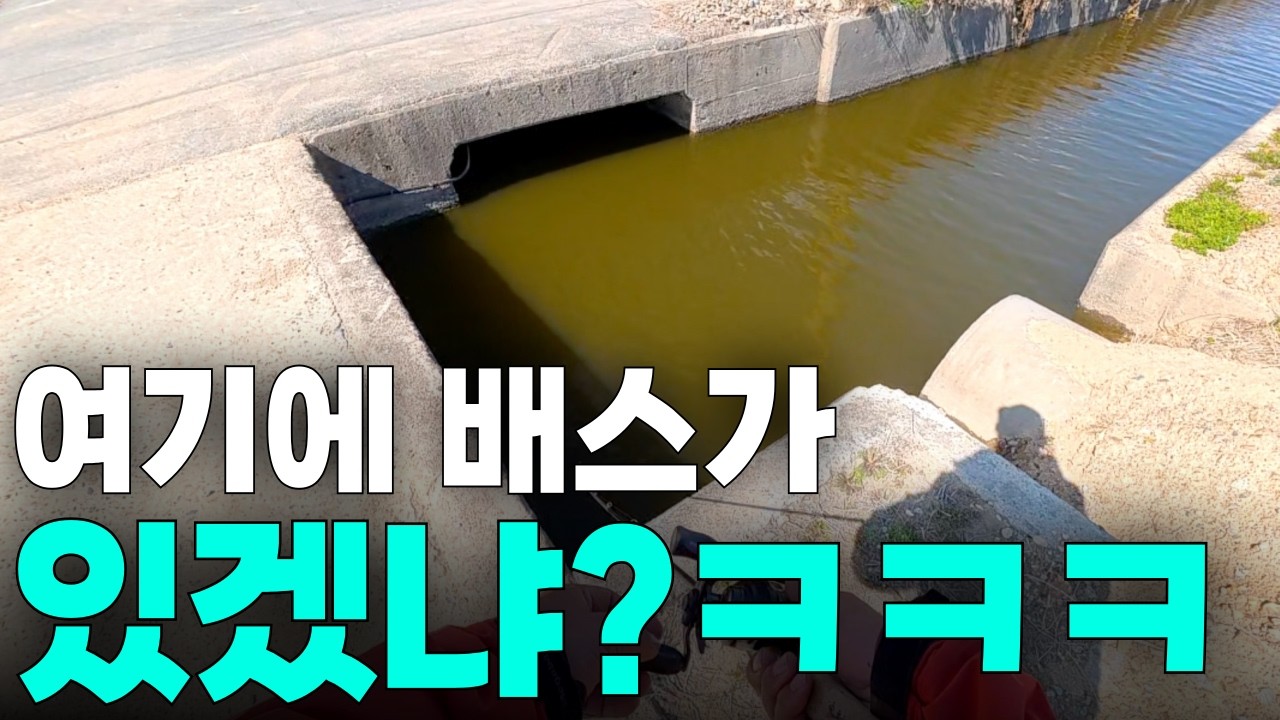 이런데서 배스가 잡히면 반칙 아닌가요ㅋㅋㅋ ㅣ 간판제이의 루어에디숀 EP.12
