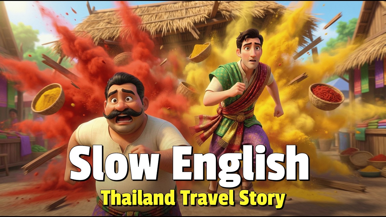 Ralph's Trip to Thailand Pt.2 🌴🌴 | Easy English Listening Story | Slow English | Learn English