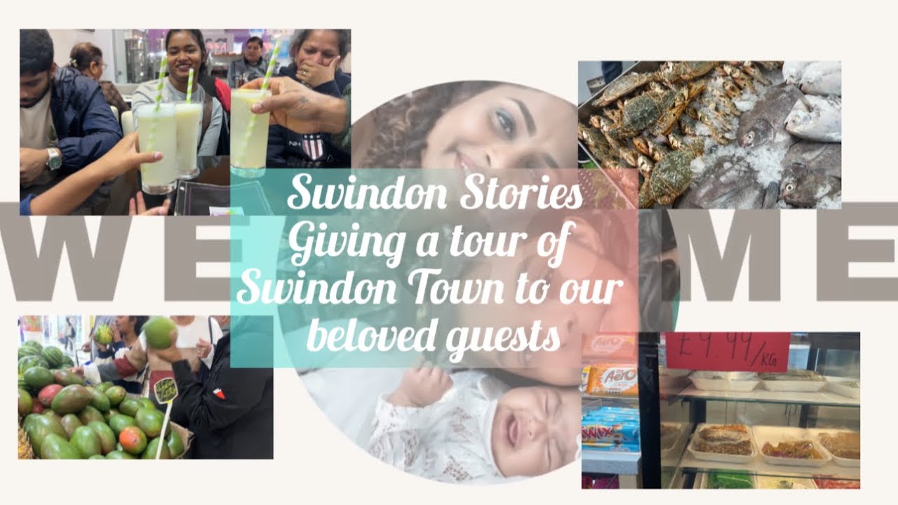 Mama cat’s Mini vlog: Swindon Stories. A tour of Swindon town. Fish shopping and lunch @chennaidosa