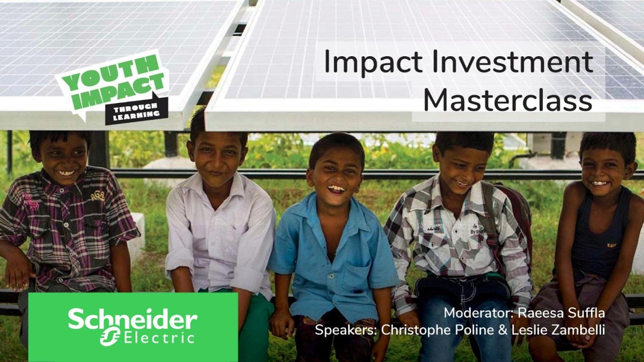 YITL Impact Investment Masterclass | Schneider Electric