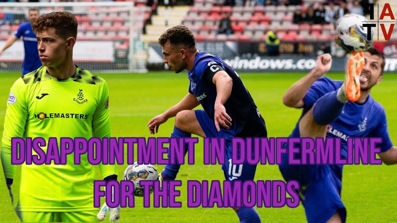 The Diamonds Disappointed in Dunfermline! | #AwayDays x AFTV ep 1♦️