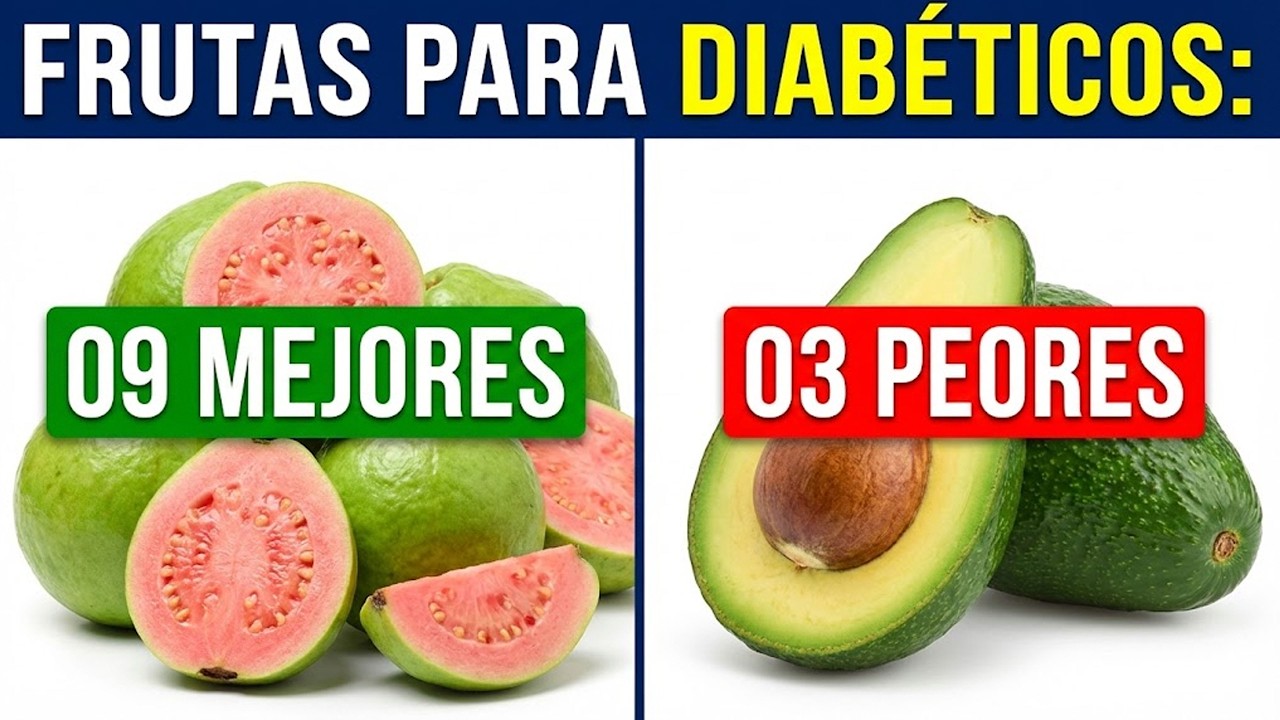 9 MEJORES y 3 PEORES opciones para diabéticos