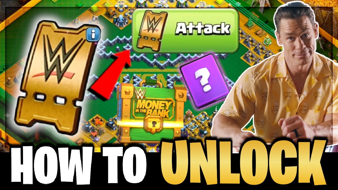 HOW TO GET CHALLENGER CONTRACT & UNLOCK JOHN CENA CHALLENGE IN COC | JOHN CENA CHALLENGE EVENT COC