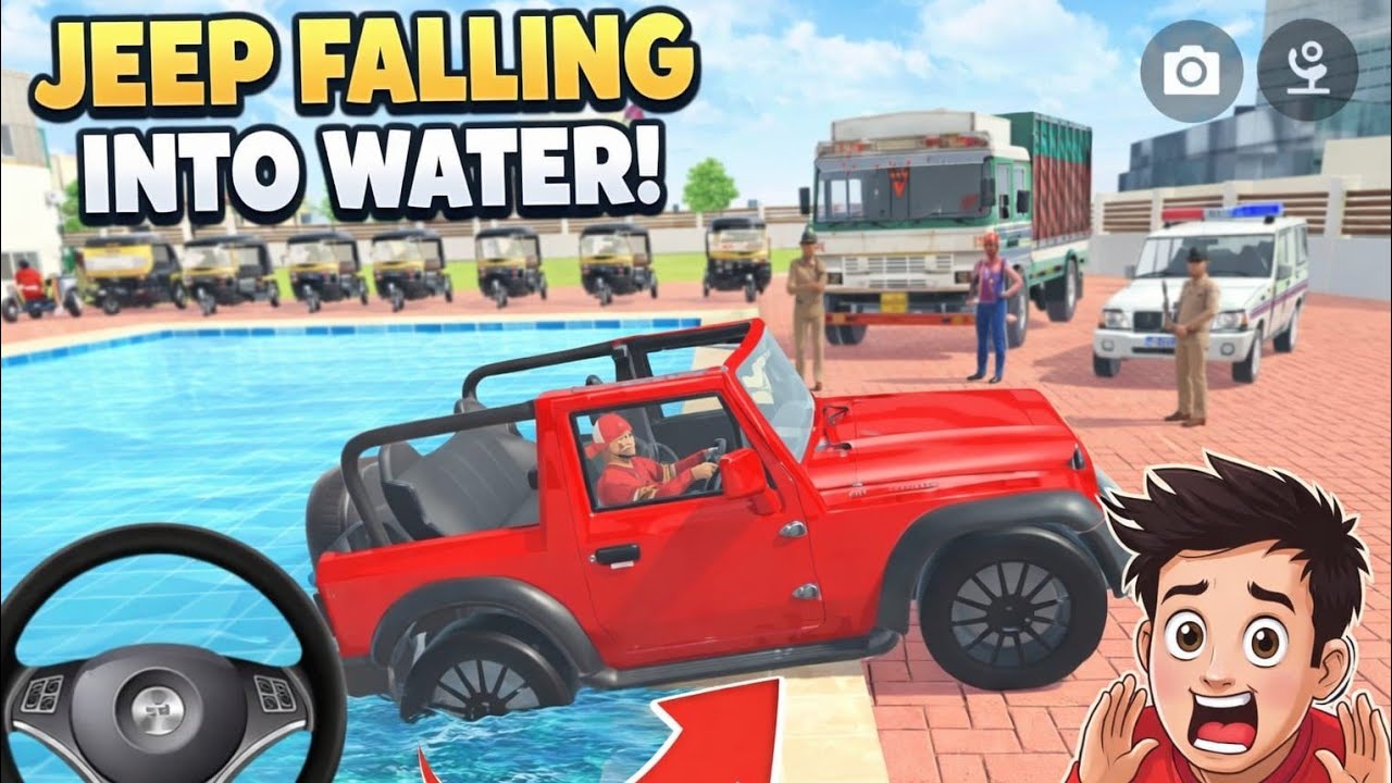 🚨Car Bike Game: Franklin Order In Indian Orange 🧡 Car And drives A Indian 💸 Police Car In SUV Game 🚘