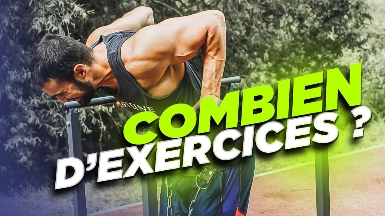 COMBIEN D'EXERCICES PAR MUSCLE EN MUSCULATION ?