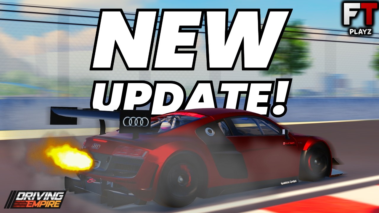 NEW MINI UPDATE In Roblox Driving Empire! (Audi, Limited Porsche, & Code!)