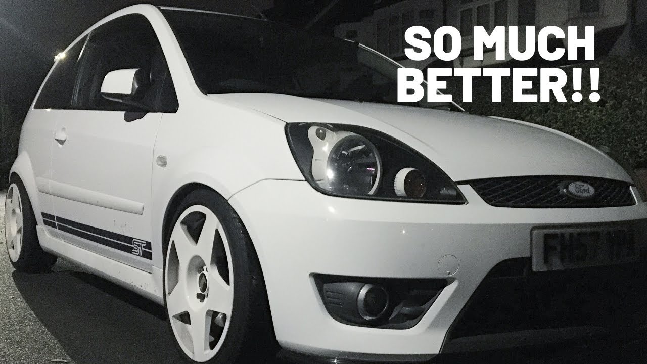 Разделка и покраска фар MK6 Fiesta