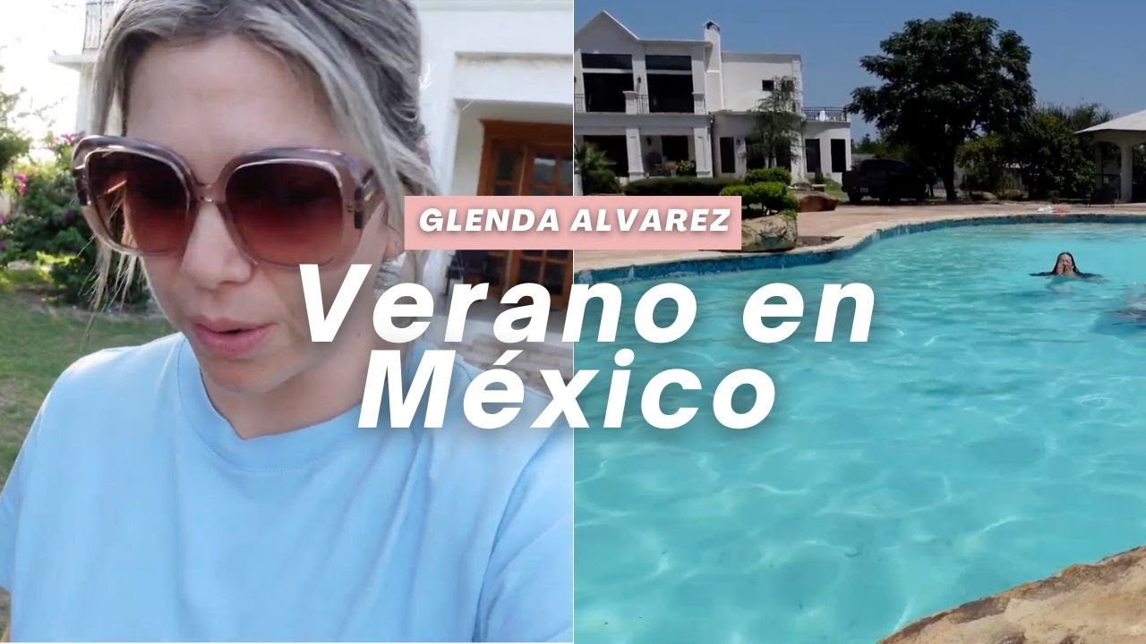 Visitando mis papás en México, compras y familia | VLOG Glenda Alvarez