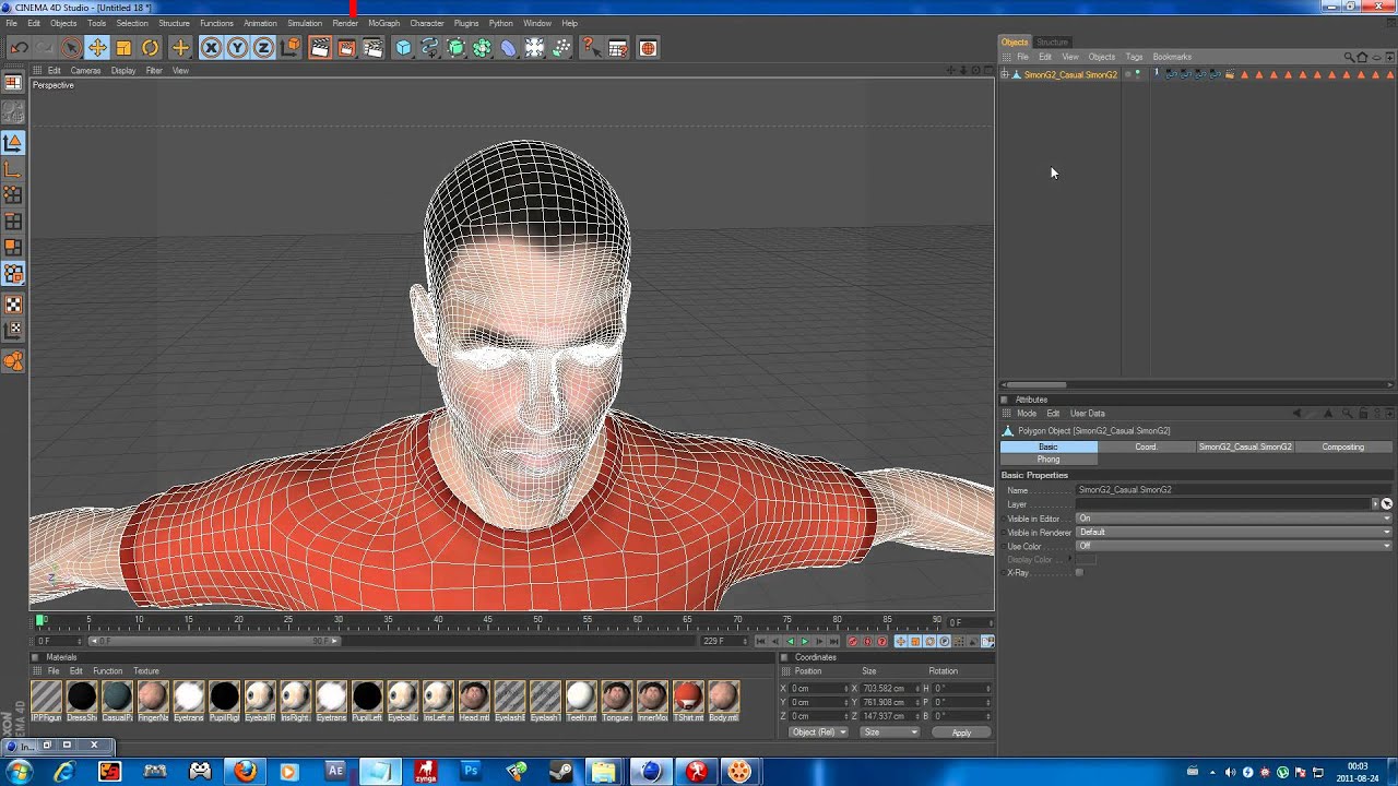 interposer and cinema 4d tutorial - talking guy