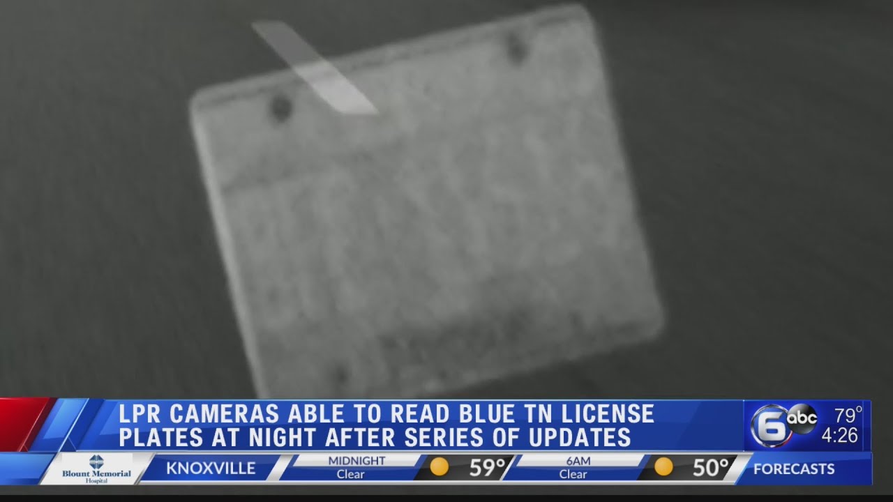 LPR Cameras able to read new TN license plates after updates