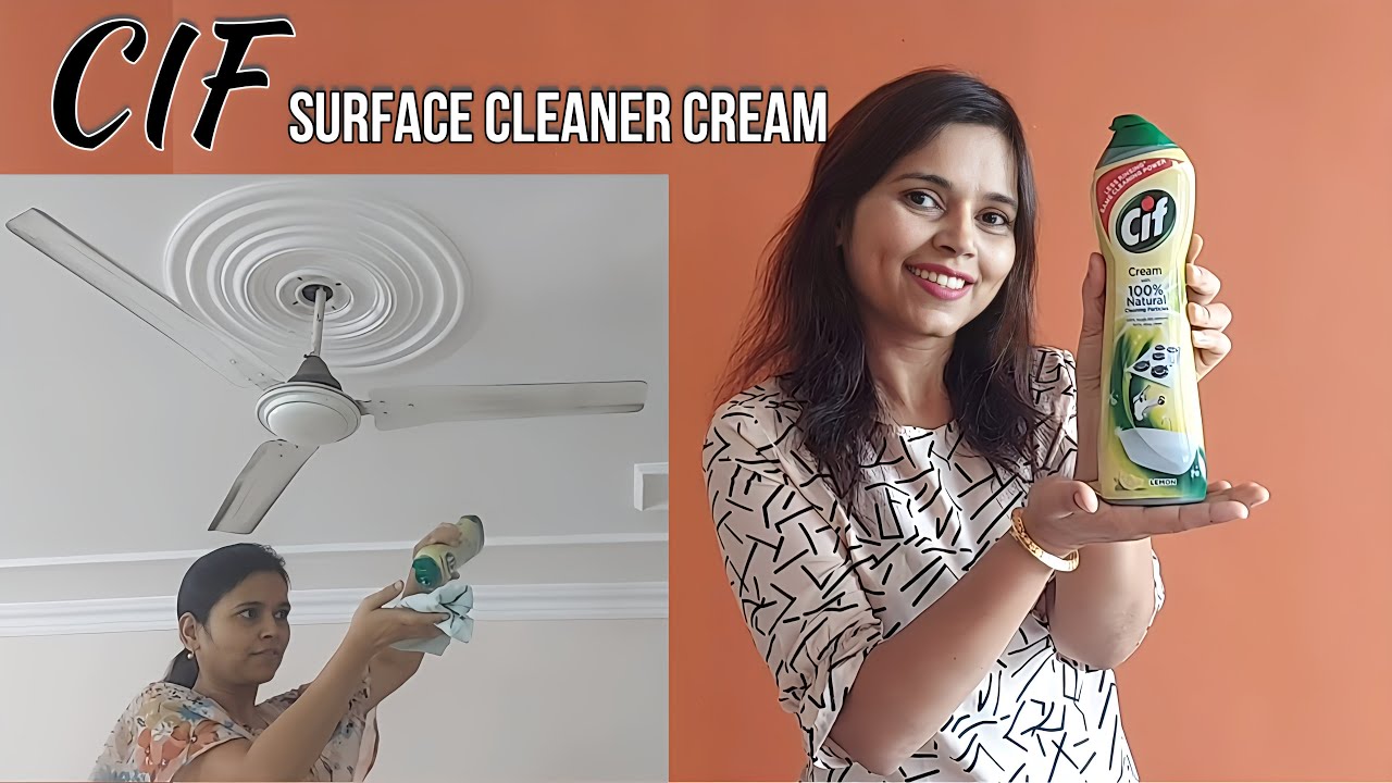 CIF Cream for Cleaning |  How to use Cif Cream | Cif Abrasive Surface Cleaner Cream | CIF Cream