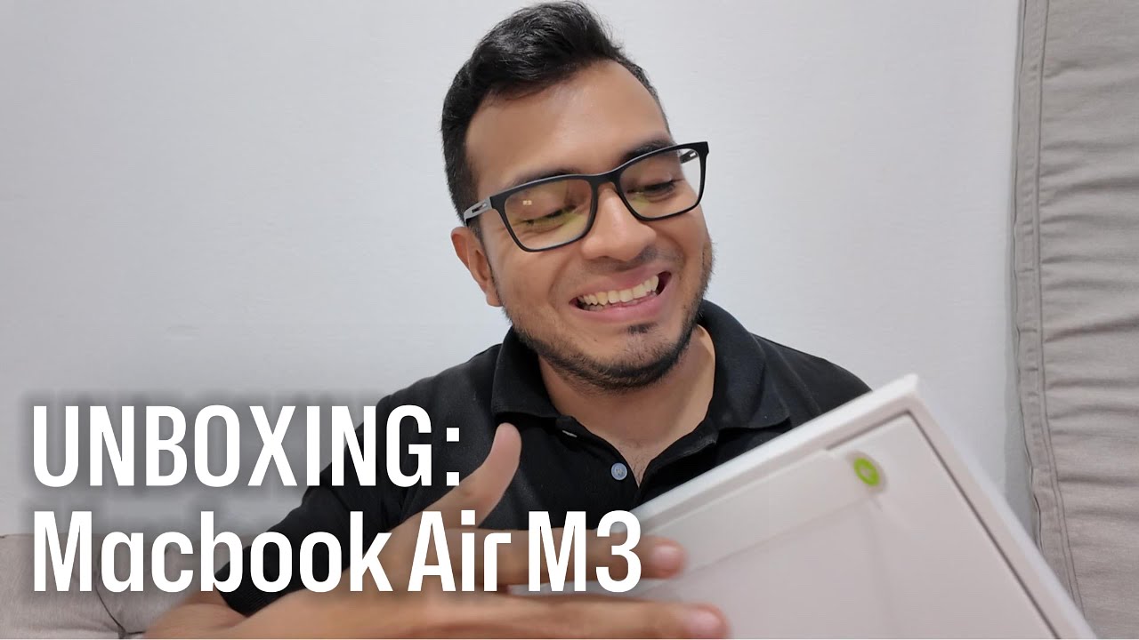 Unboxing MacBook Air M3 💻 | 16GB RAM, 512GB SSD 🚀 ¡Mi nueva herramienta de productividad!