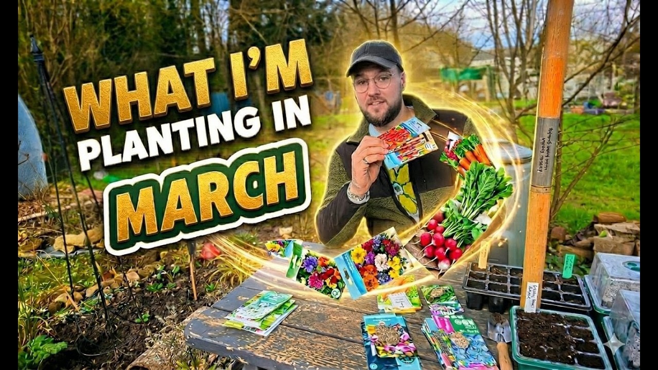 Transforming My Allotment: March Seed Starting + A Big Cleanup!/Allotment gardening uk
