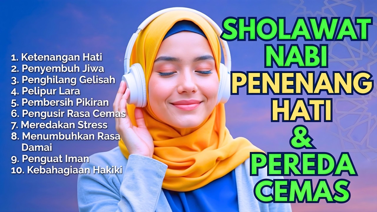 MERINDING DENGARNYA! Sholawat Jibril Paling Menyentuh 💫 Lantunan yang Menggetarkan Jiwa