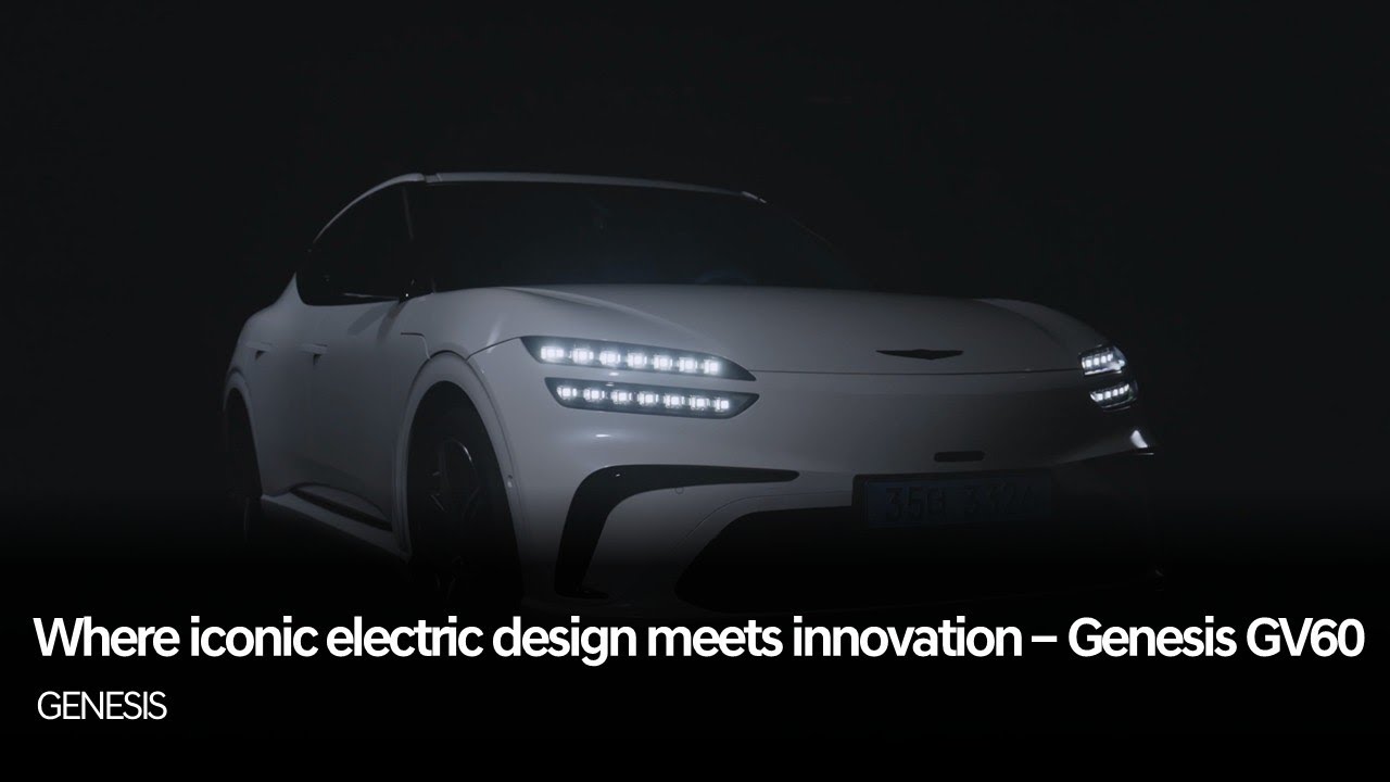 Where iconic electric design meets innovation &ndash; Genesis GV60