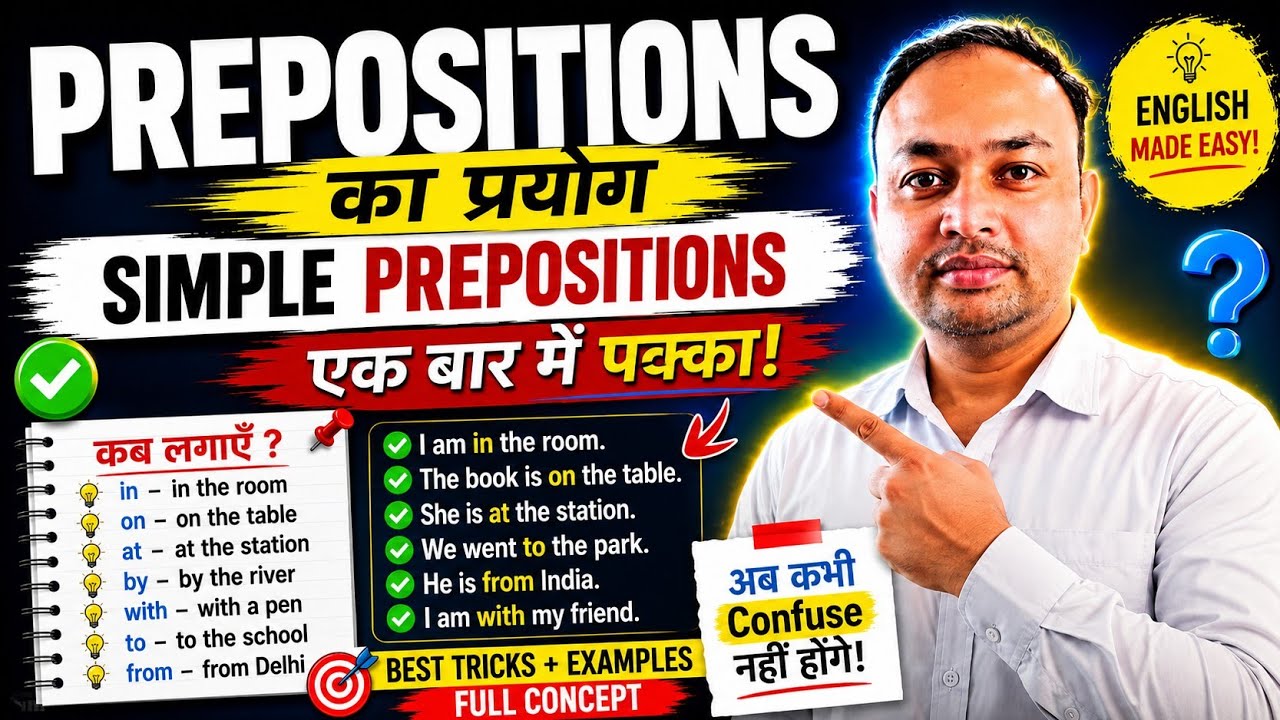CORRECT USE OF PREPOSITION PART-4