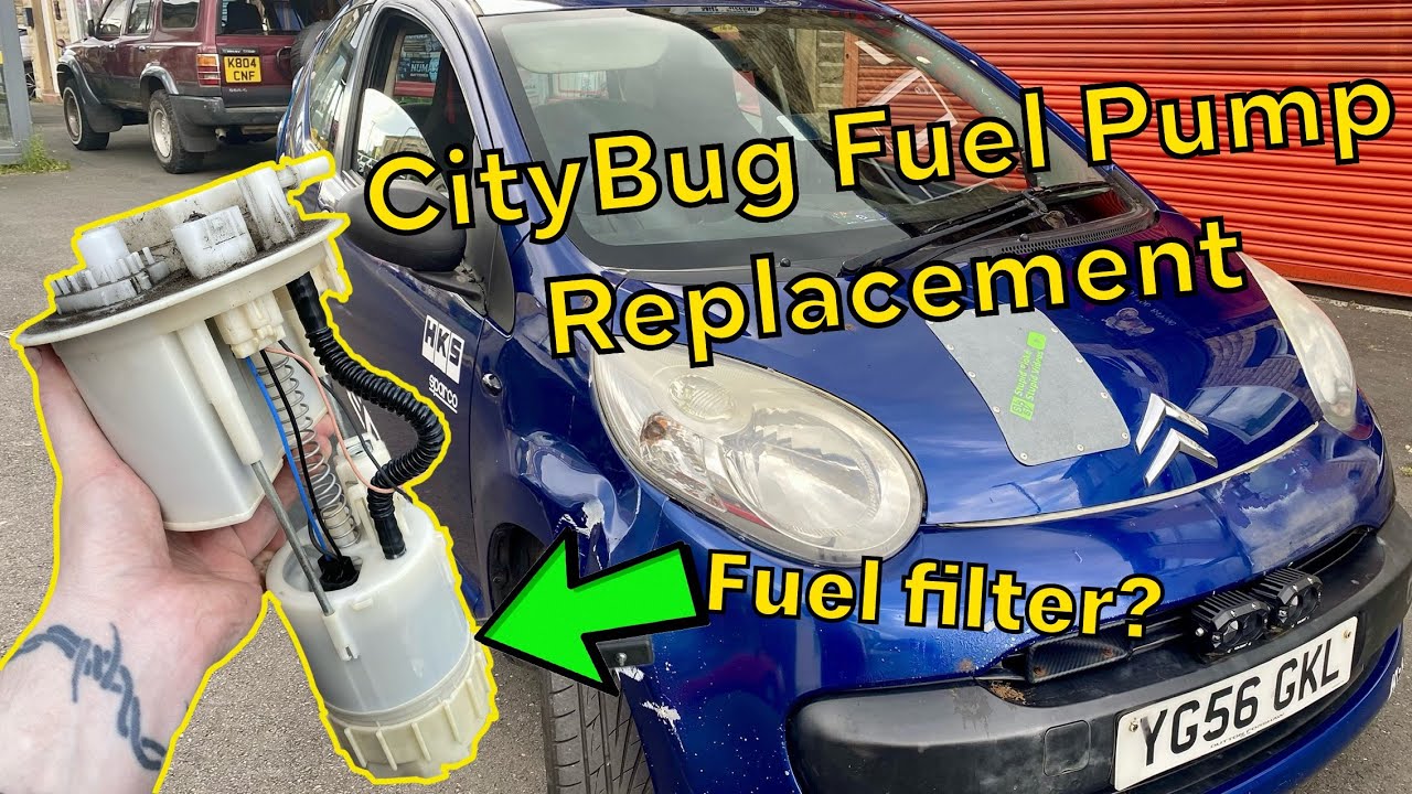 CityBug Fuel Filter / Citroen C1 Fuel Pump / Sender Unit Replacement (107/Aygo)