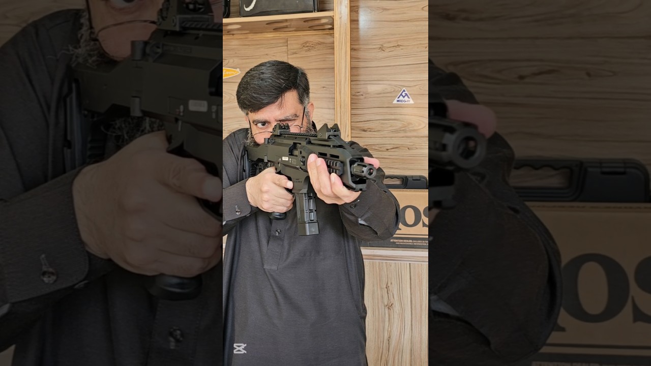 9mm CZ Scorpion EVO 3 S1 Pistol. #shorts #9mmpistol #czpistol