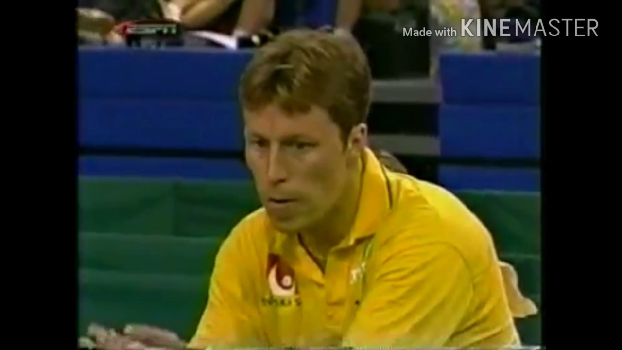 WTTC 1999 Waldner vs Kong Linghui (highlights)
