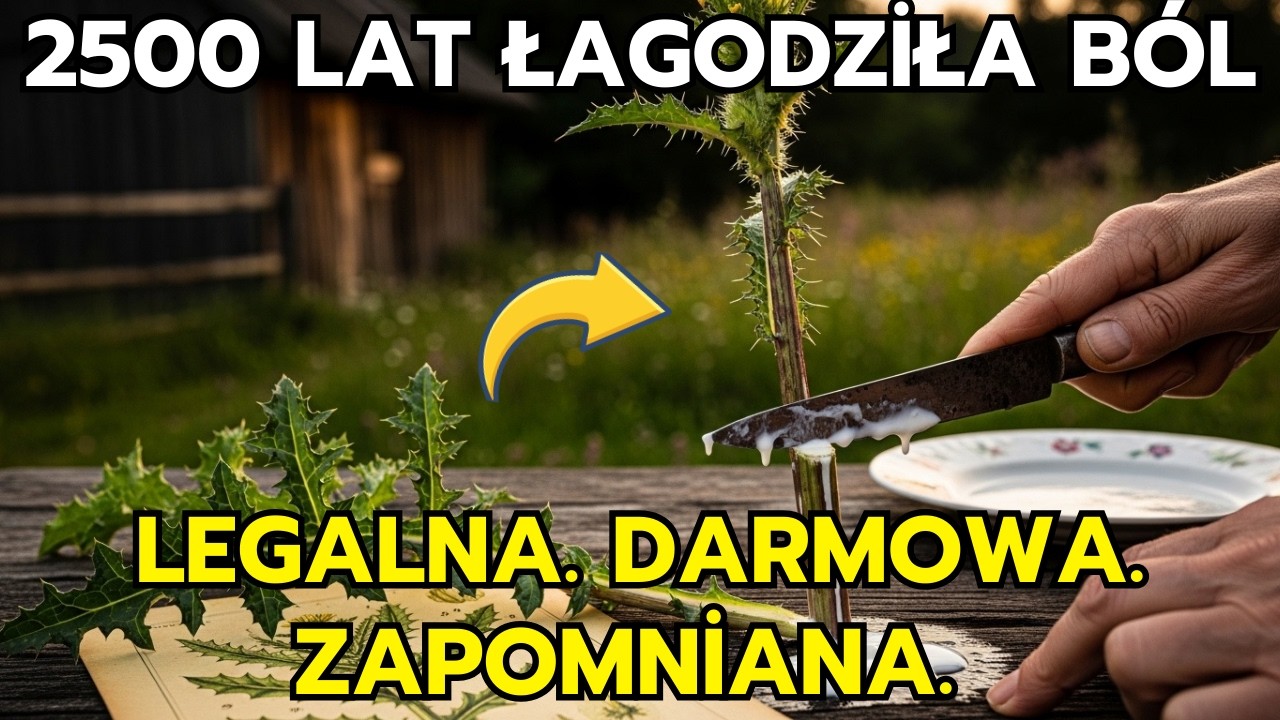 Darmowy Lek Przeciwbólowy, Który Rósł Przy Każdej Drodze